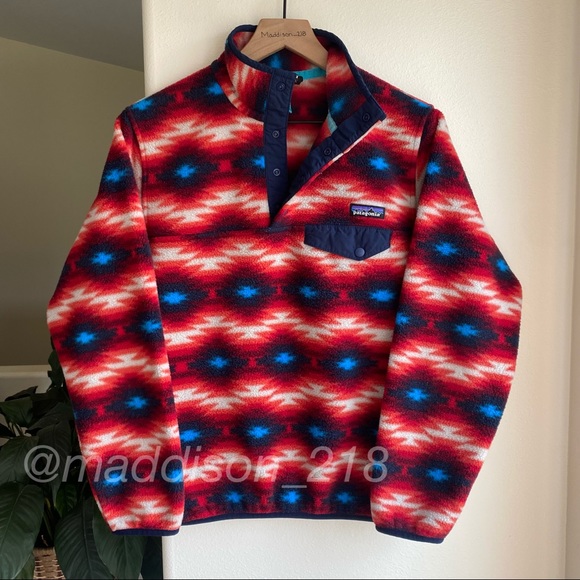 Patagonia Sweaters - PATAGONIA Synchilla Wild Desert RARE Snap-T Fleece